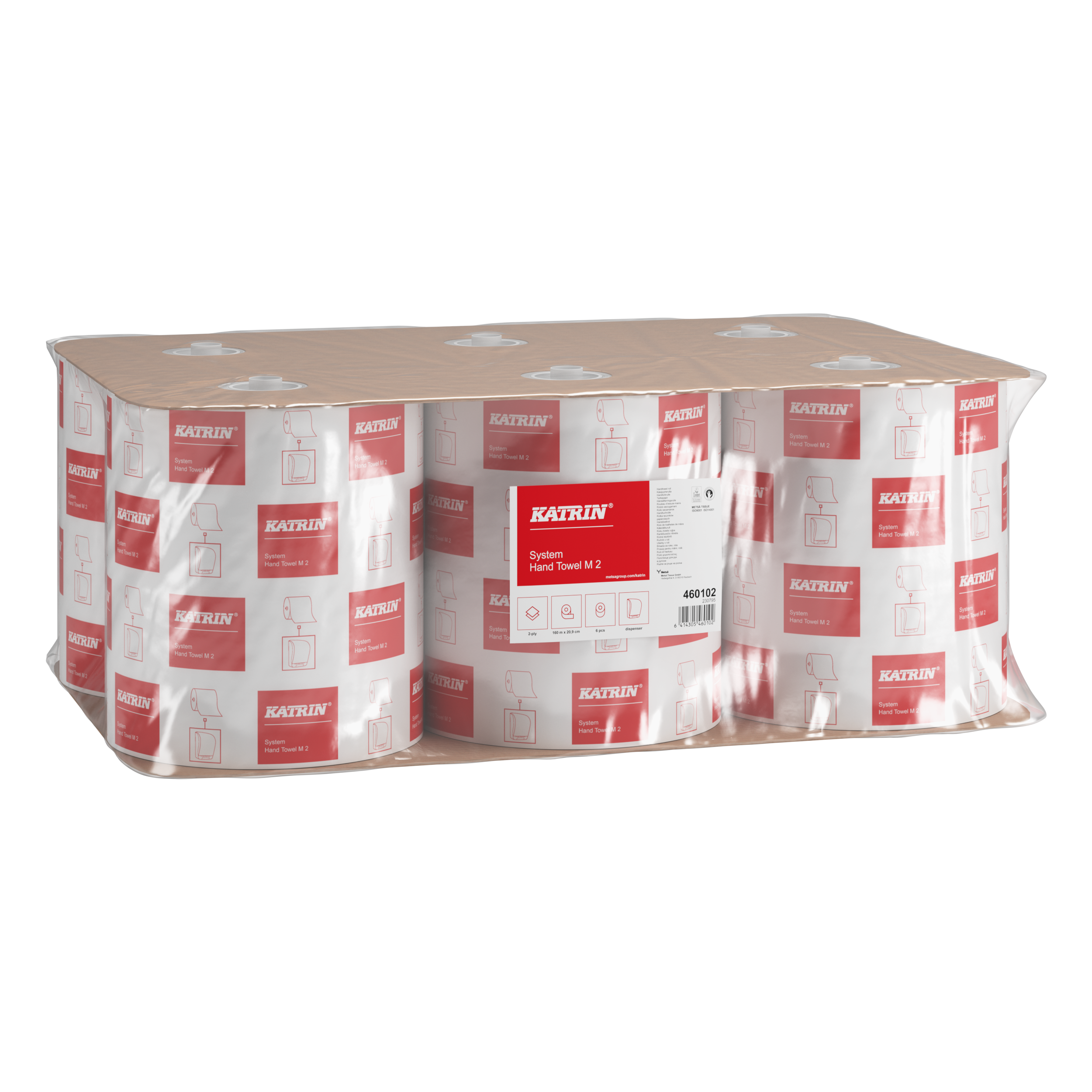 Katrin System Handtuchrolle M 2-lagig 460102 Katrin System Handtuchrolle M 2-lagig 460102