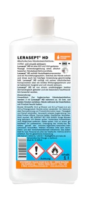 Lerasept® HD Händedesinfektionsmittel 1000ml Flasche