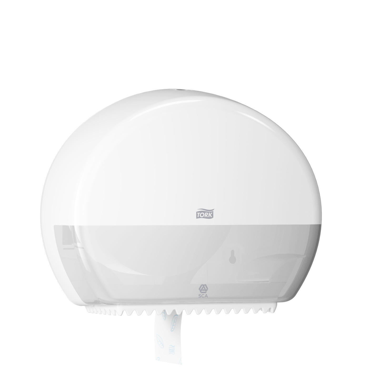 Tork (T2) Toilettenpapierspender WC-Papier Spender Mini Jumborollenspender weiß - 555000