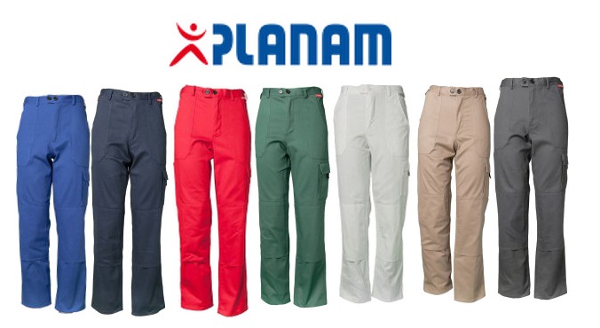 Planam BW290 Cargo-Bundhose Größe 24 - 110, in 7 Farben