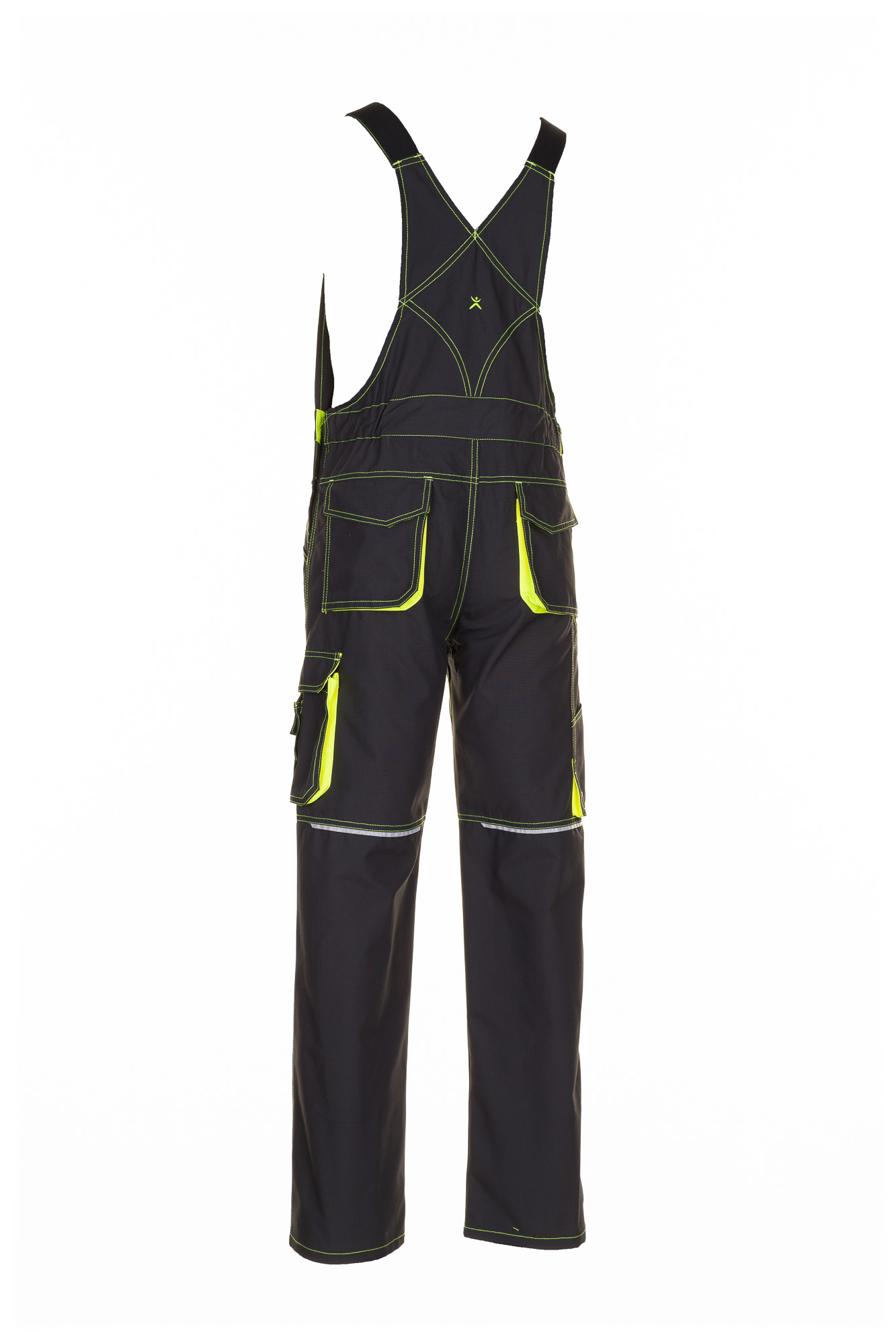 tempbasaltneon_6230_12_1 Planam Basalt Neon Latzhose Arbeitshose Größe 24 - 110, in 3 Farben