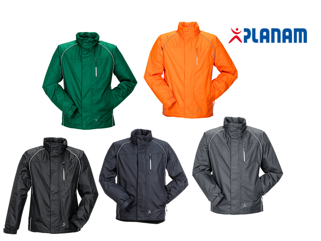 Planam Monsun Regenjacke Gr. S - 5XL, in 5 Farben