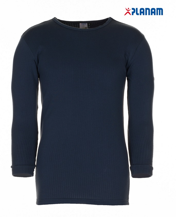 tempfunktionsunterwaesche_2271 Planam Funktionswäsche Shirt langarm 275g/m² Unterwäsche Winter 2271 Größe S - 4XL Grau
