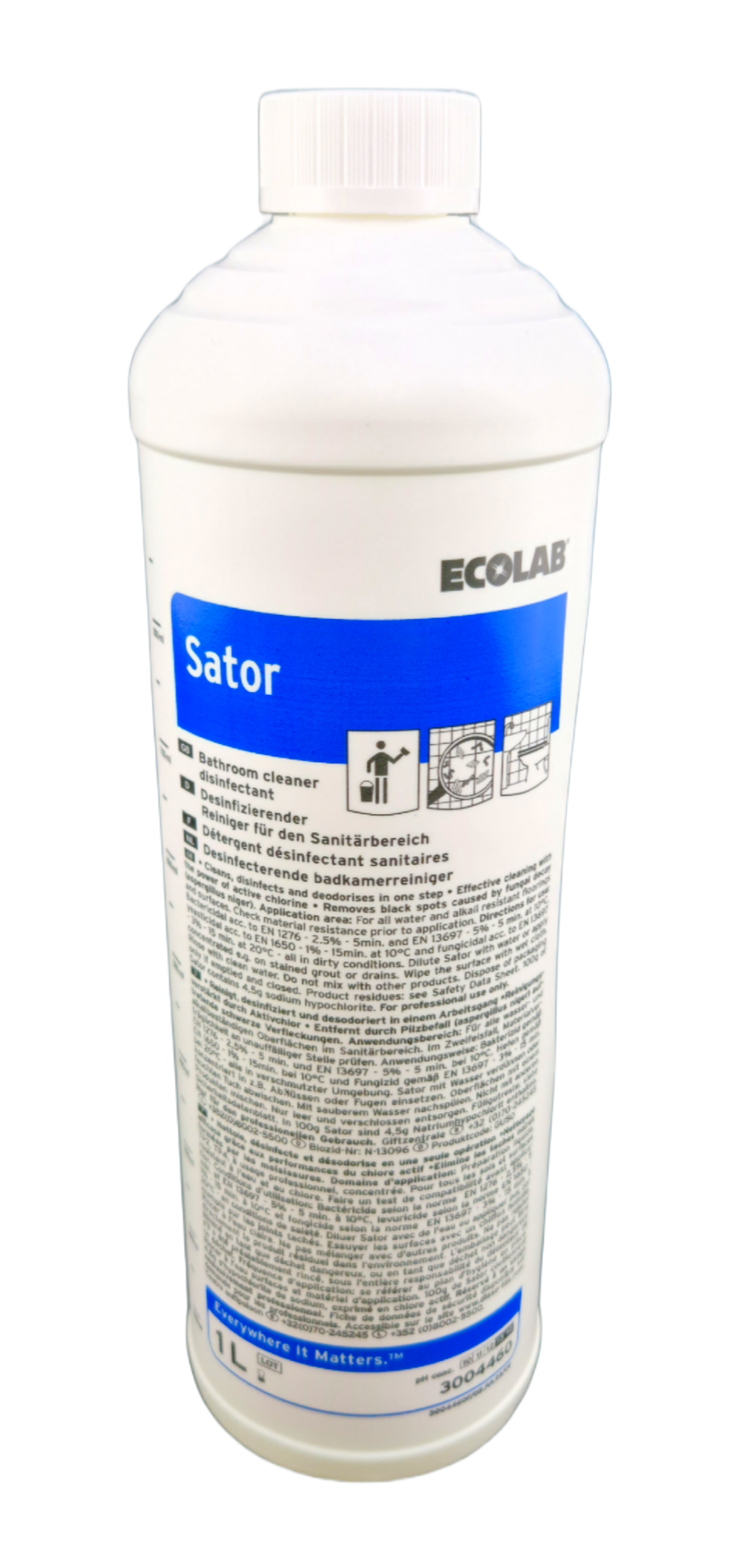 EC-Sator 1l Spezialreiniger 3004460 - 12 Flaschen pro Karton EC-Sator 1l Spezialreiniger 3004460 - 12 Flaschen pro Karton