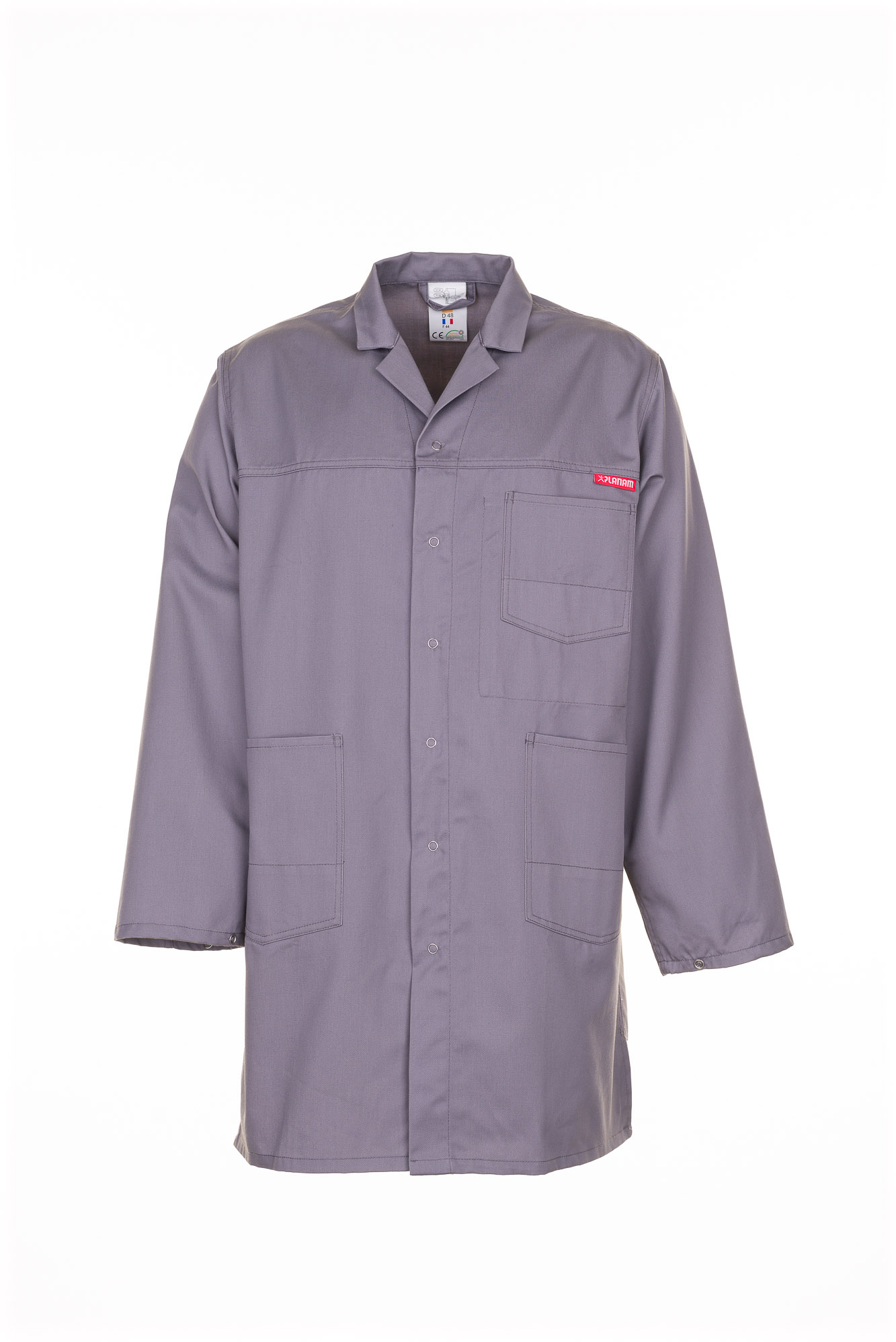 tempmg260_0855_01_1 Planam MG260 Berufsmantel Arbeitskittel Werkstattkittel Größe 24 - 110, in 6 Farben