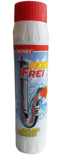 Reinex - Rohrfrei Rohrreiniger Pulver 1 kg Streudose
