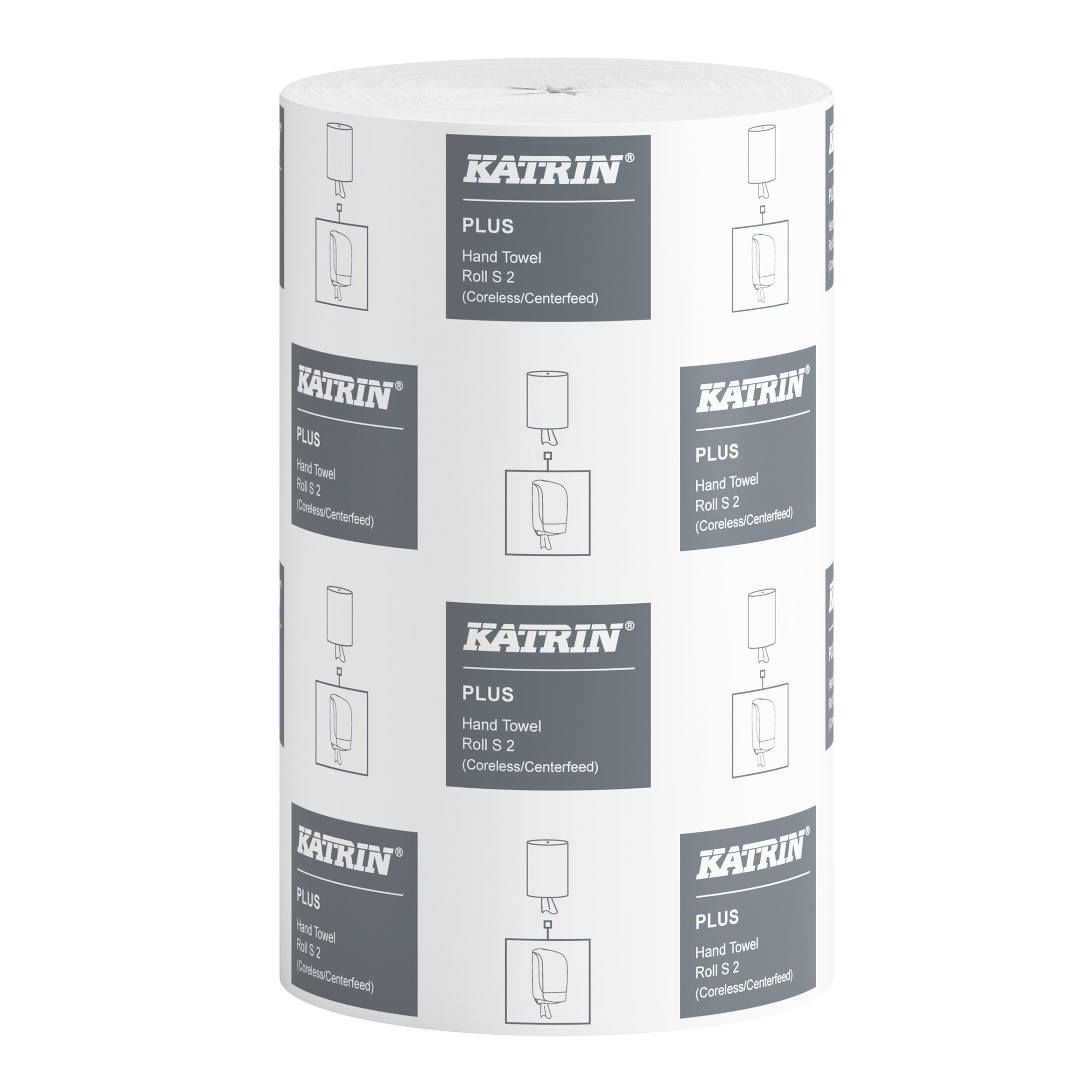 Katrin Plus Centerfeed Handtuch-Mehrzweckrolle S 60 m 2-lagig - 2634 Katrin Plus Centerfeed Handtuch-Mehrzweckrolle S 60 m 2-lagig - 2634