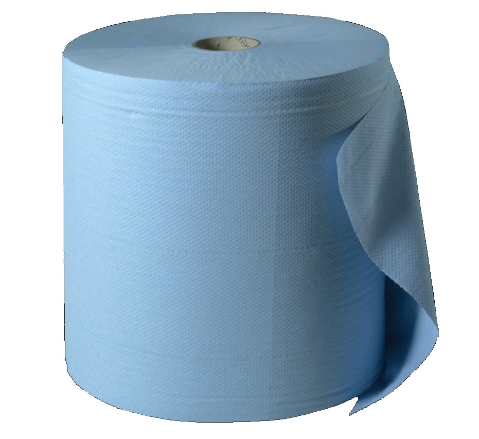 Putzpapierrolle Basic blau 2-lg. 1000 37 x 36cm 