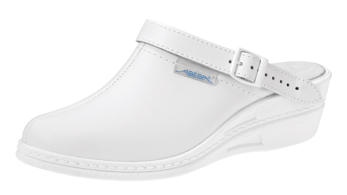 temp7002 ABEBA High Original 7002|5004 ESD Berufsschuh Clog Arbeitsschuh Pflegeschuh Arztschuh weiß