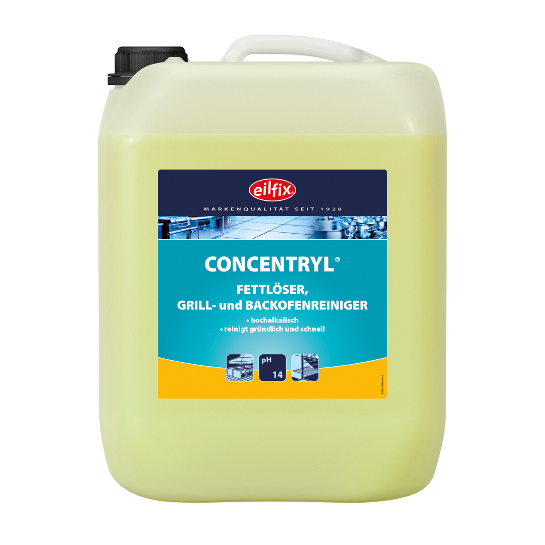 Eilfix - Concentryl Grillreiniger Backofenreiniger Konvektomatenreiniger 10 Liter