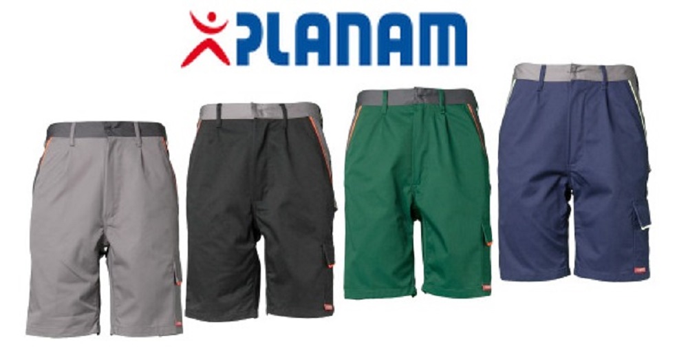 Planam Visline Shorts Größe XS - 4XL, in 4 Farben