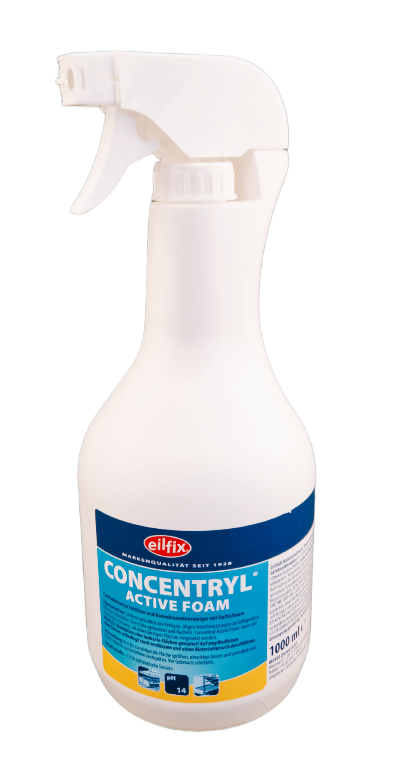 Eilfix - Concentryl ActiveFoam Grillreiniger Backofenreiniger Konvektomatenreiniger 1 Liter Eilfix - Concentryl ActiveFoam Grillreiniger Backofenreiniger Konvektomatenreiniger 1 Liter