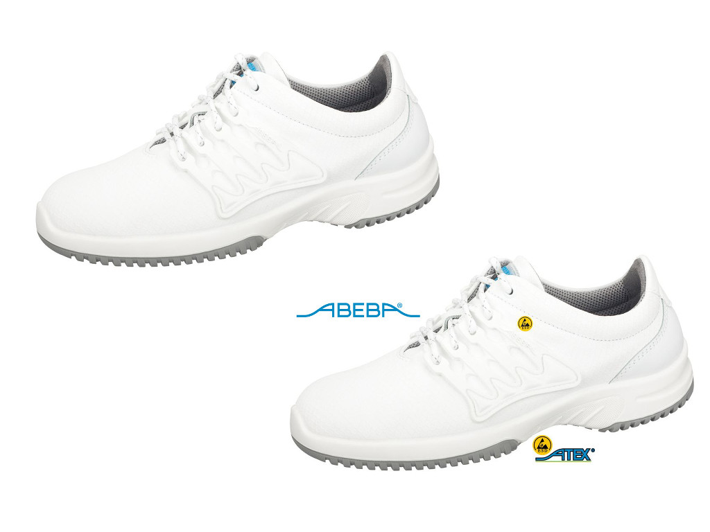 ABEBA UNI6 1760 | 31760 ESD Sicherheitsschuh Arbeitsschuh S1 weiß