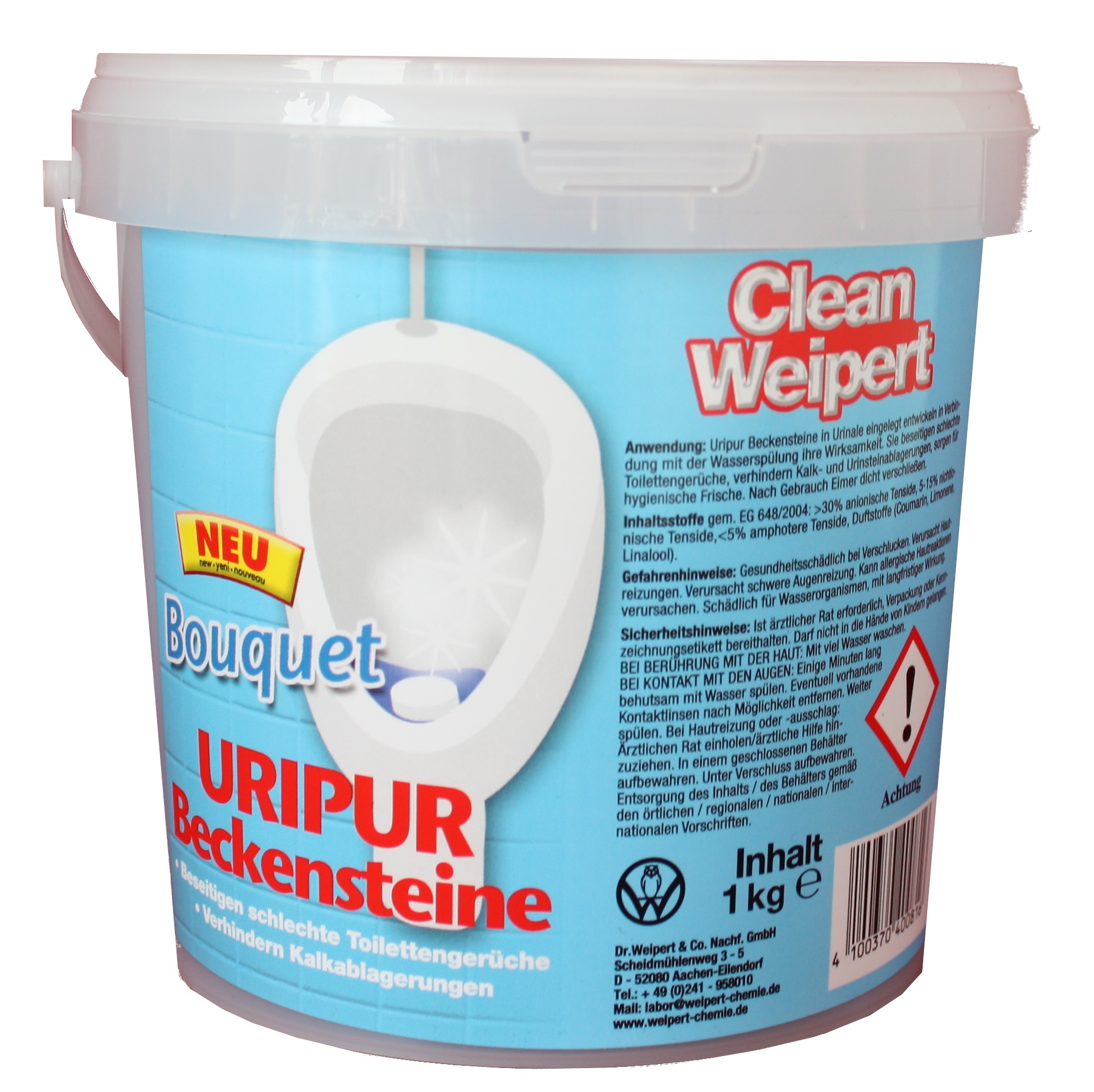 Clean Weipert Uripur Beckensteine Bouquet 1 Kg