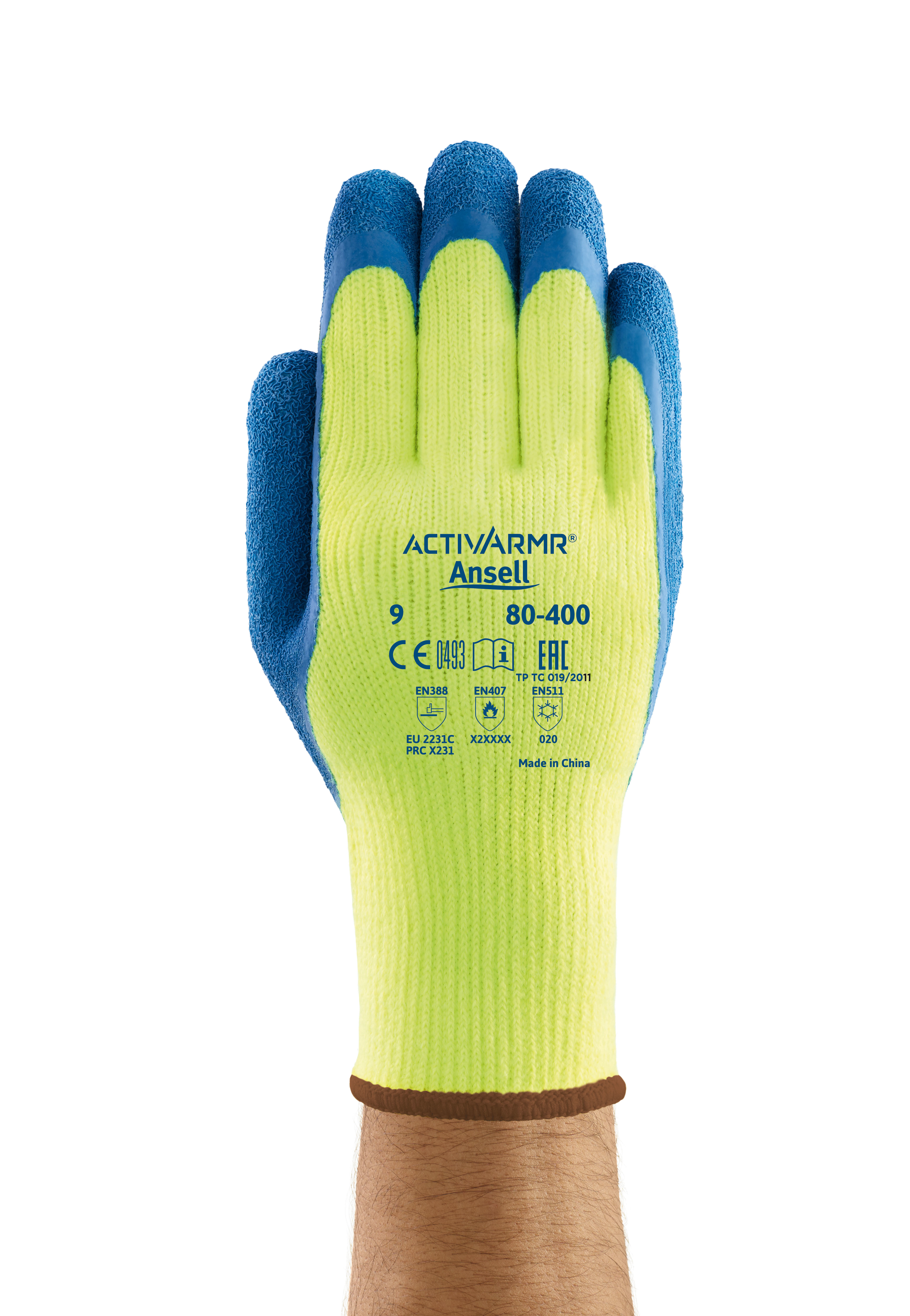 Ansell - ActivArmr 80-400 Kälteschutz-Handschuh (PowerFlex)