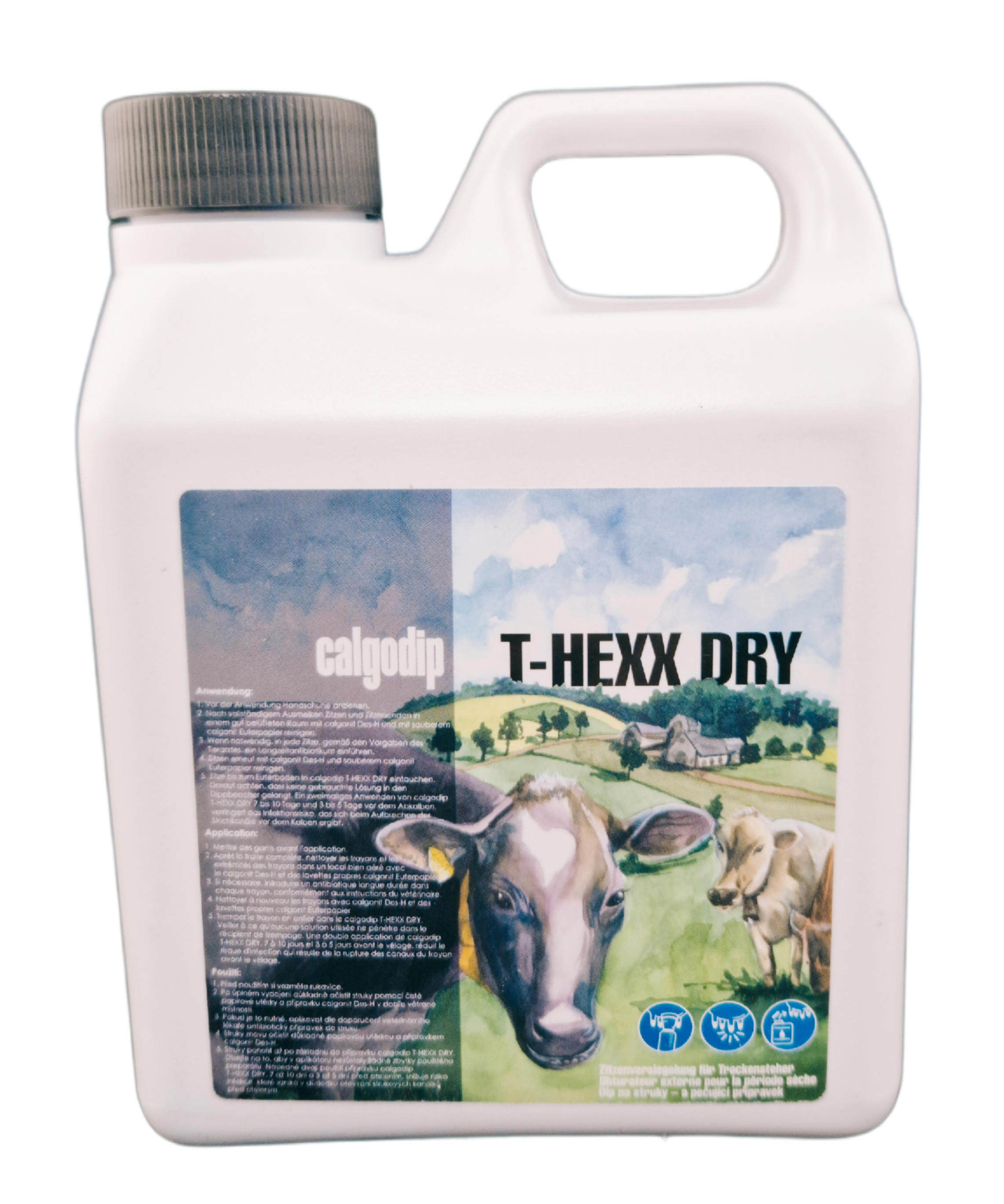 Calvatis Calgodip T-Hexx Dry 0,95 Liter Zitzenversiegelungsmittel Calvatis Calgodip T-Hexx Dry 0,95 Liter Zitzenversiegelungsmittel