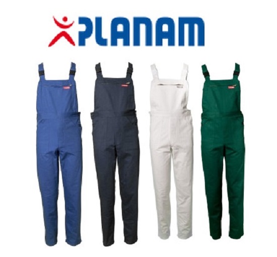 Planam BW270 Latzhose Größe 42 - 110, in 4 Farben