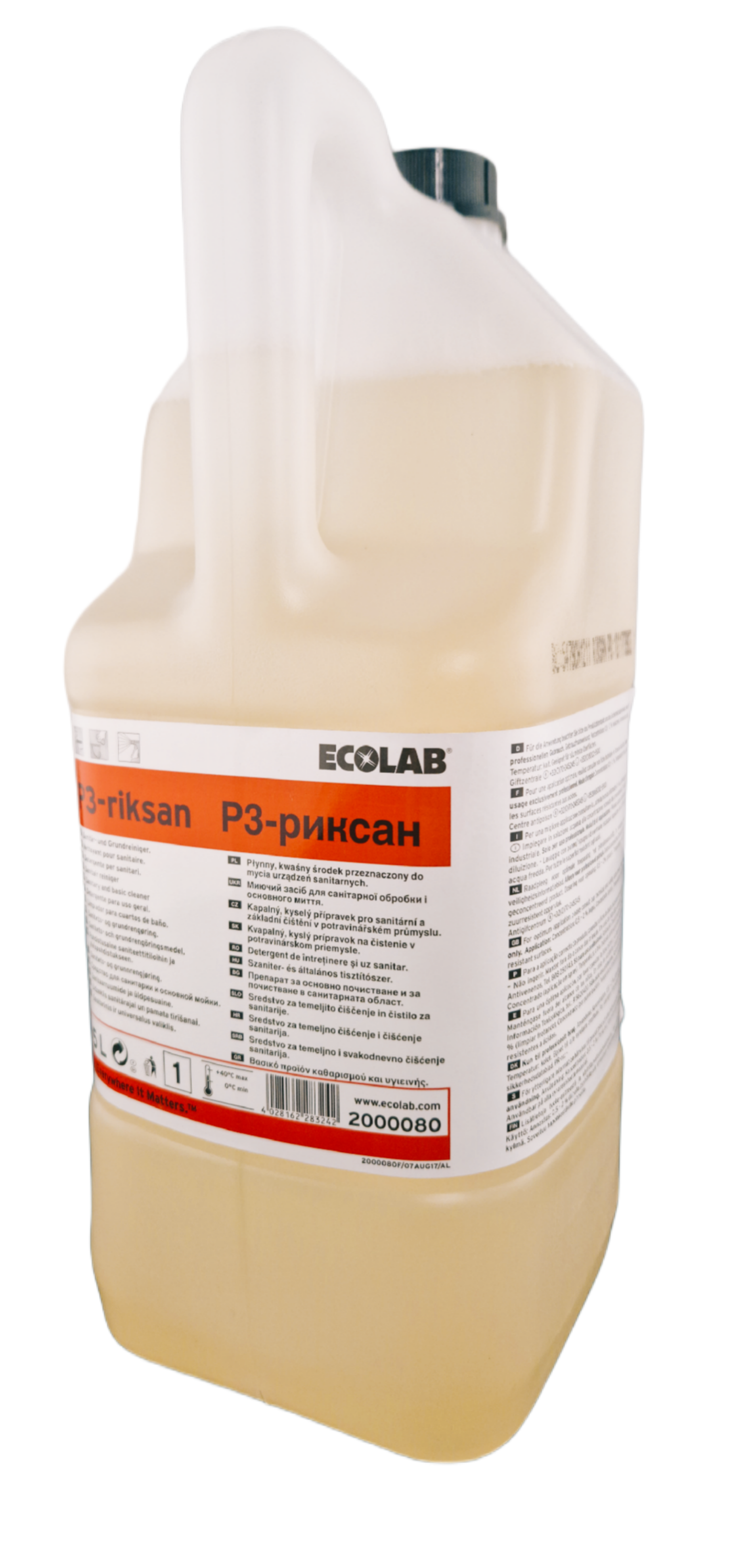 Ecolab - P3 Riksan® Sanitär- und Grundreiniger 5 Liter