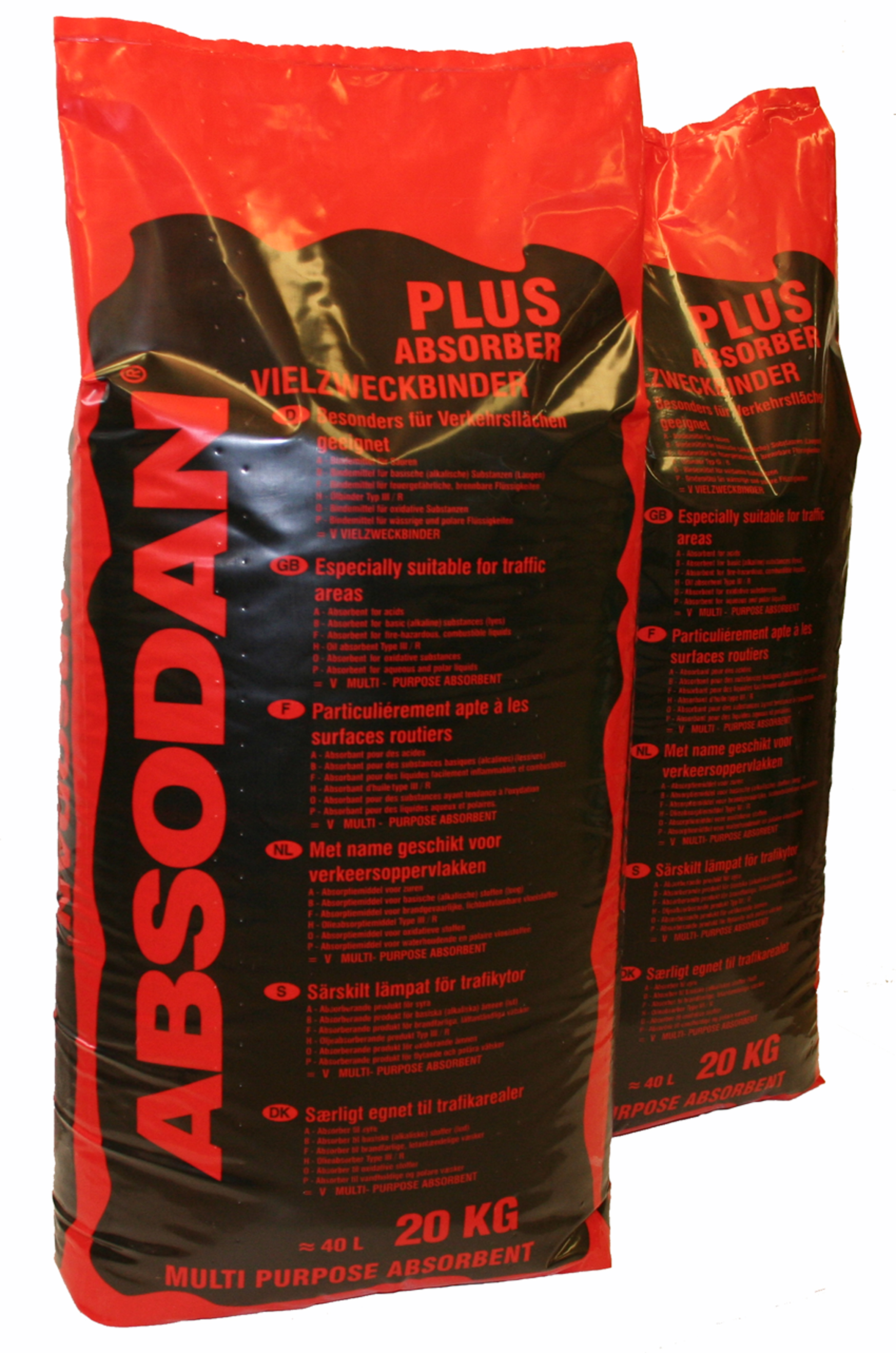 Ölbindemittel Absodan Plus Körnung 0,5 - 1mm, 20 Kg Sack - 72000888