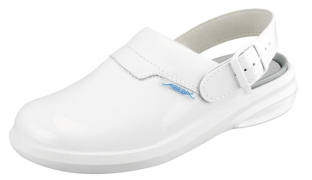 ABEBA Easy 7620|37620 ESD Clog Berufsschuh Arbeitsschuh weiß