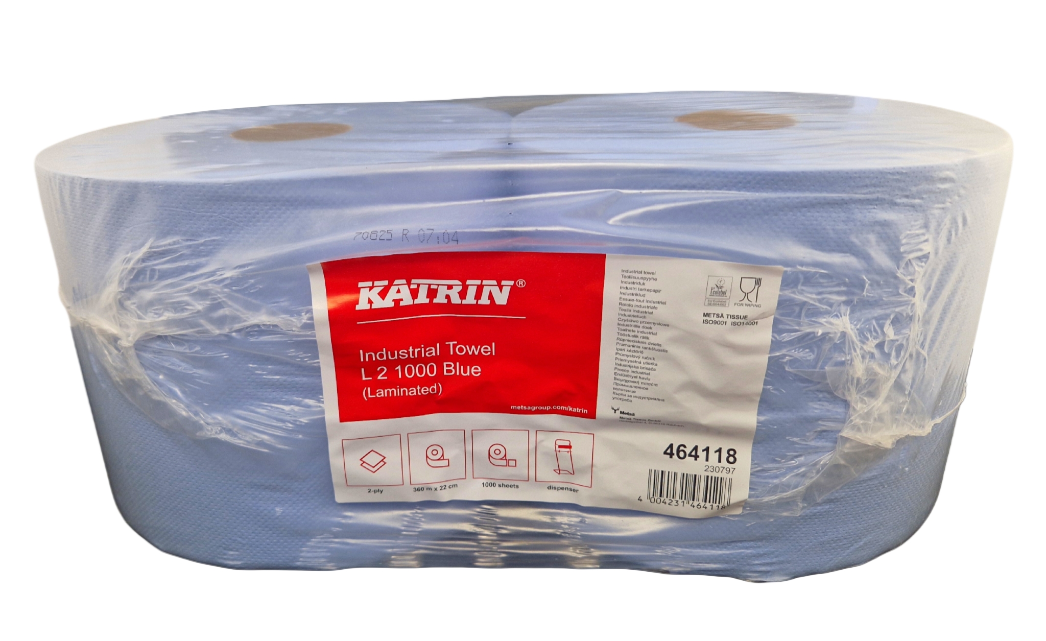 Katrin Putzpapierrolle 2lg blau 464118