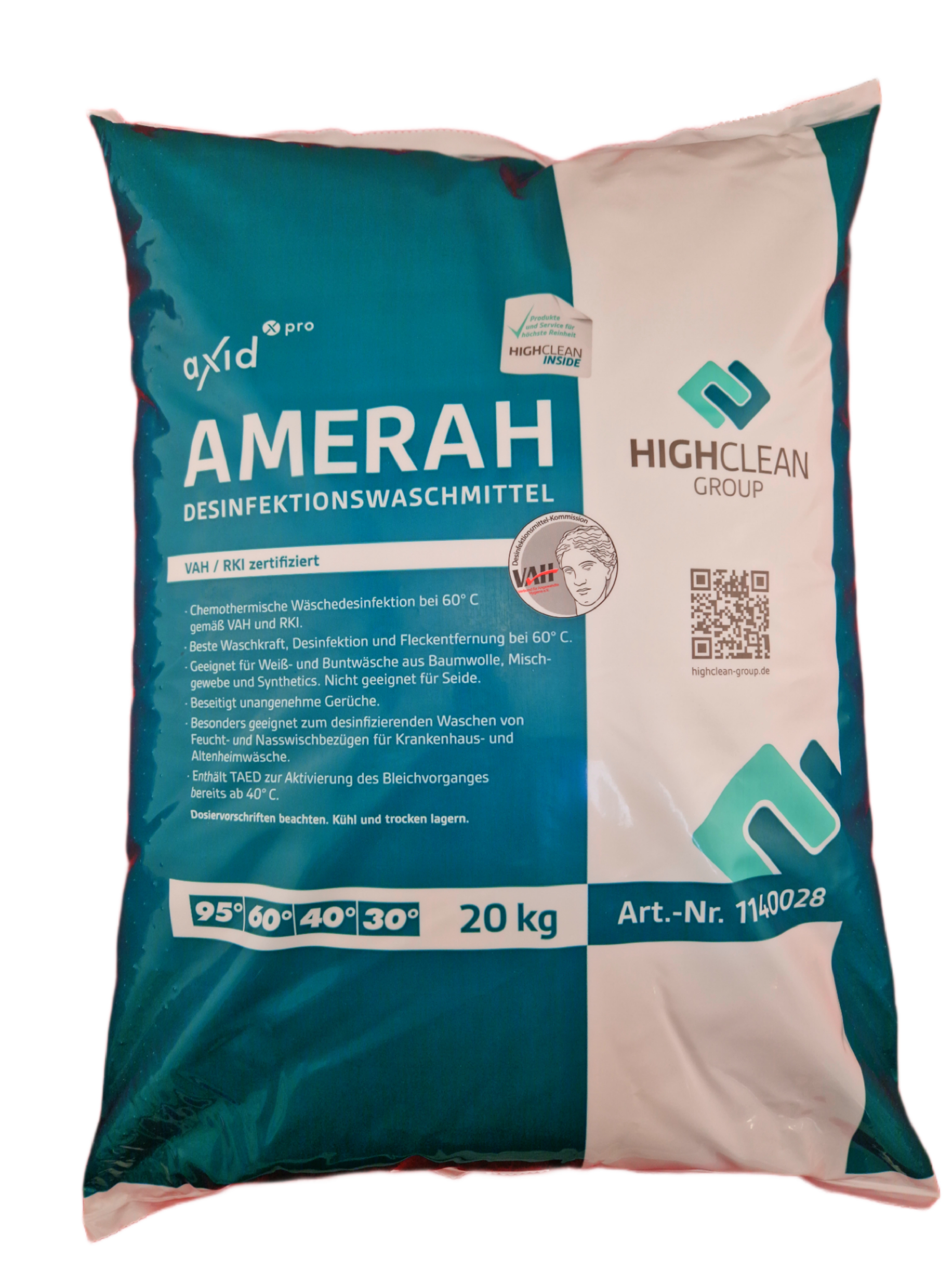 AMERAH Desinfektionswaschmittel 20 kg/Sack AMERAH Desinfektionswaschmittel 20 kg/Sack