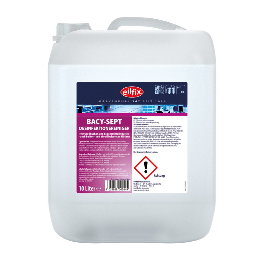 Bacy-Sept Desinfektionreiniger-Konzentrat 10 Liter