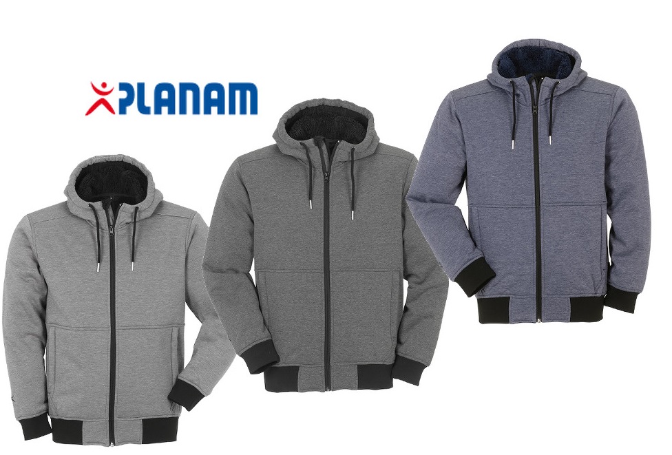 Planam Iceland Hoodie Outdoor Pullover Arbeitsjacke Arbeitspullover Gr. XS - 5XL, in 3 Farben
