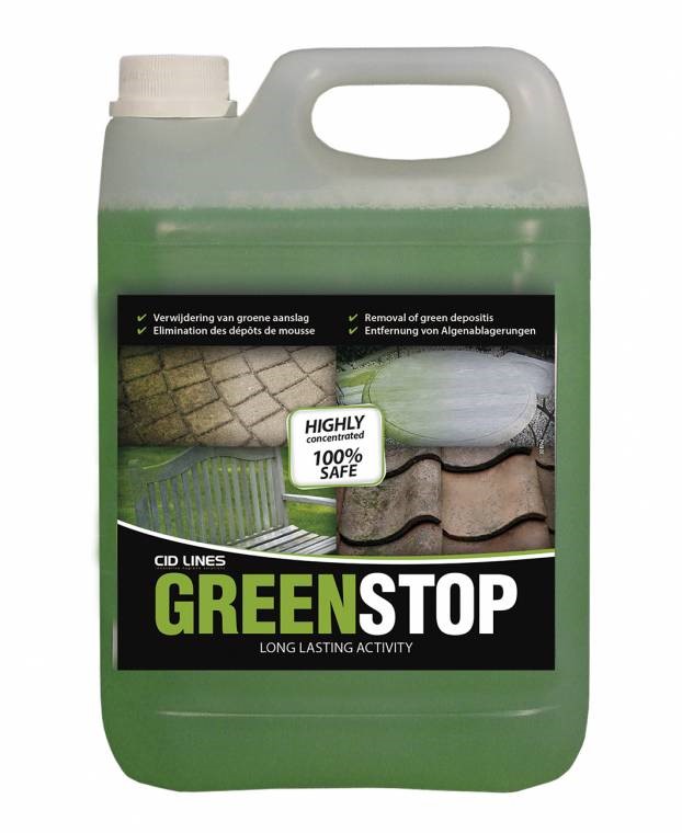Cid Lines - Grünbelagentferner Greenstop gegen Moos und Algen 10 Liter Kanister