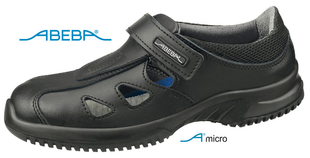 ABEBA UNI6 1796 | 31796 ESD Sicherheitsschuh Arbeitsschuh S1 schwarz