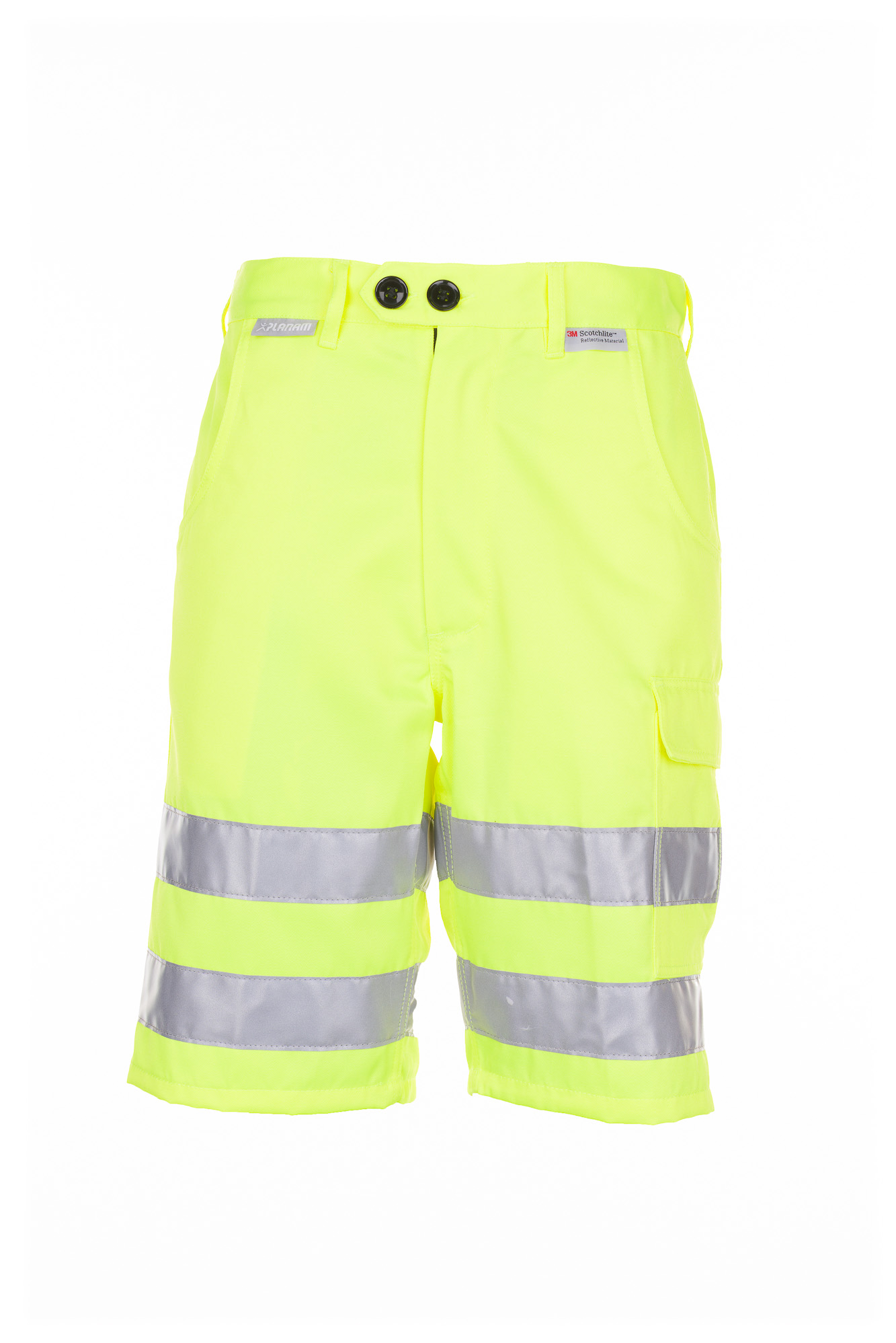 Planam Warnschutz Shorts kurze Arbeitshose Größe S - 4XL, in 2 Farben