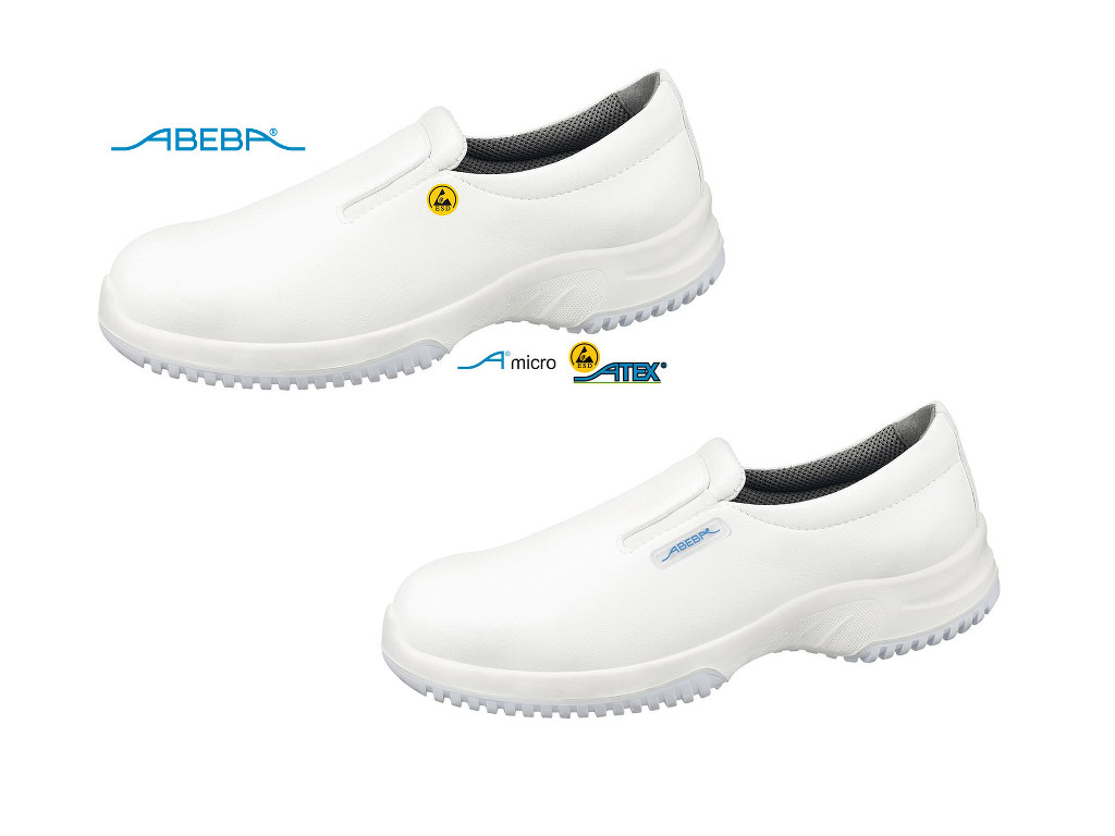 ABEBA UNI6 1740 | 31740 ESD Sicherheitsschuh Arbeitsschuh S2 weiß