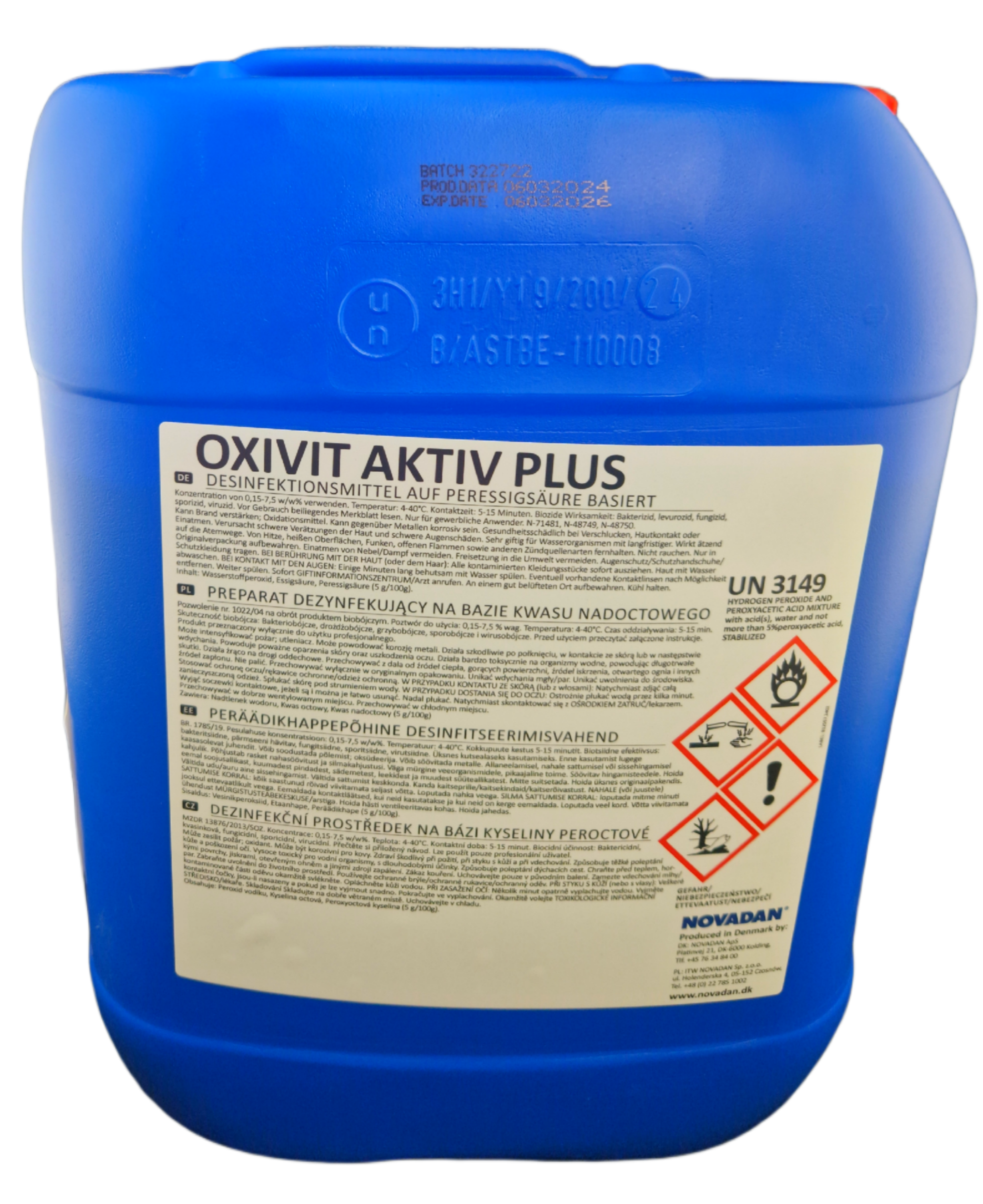 Novadan - Oxivit Aktiv Plus 20kg 12557