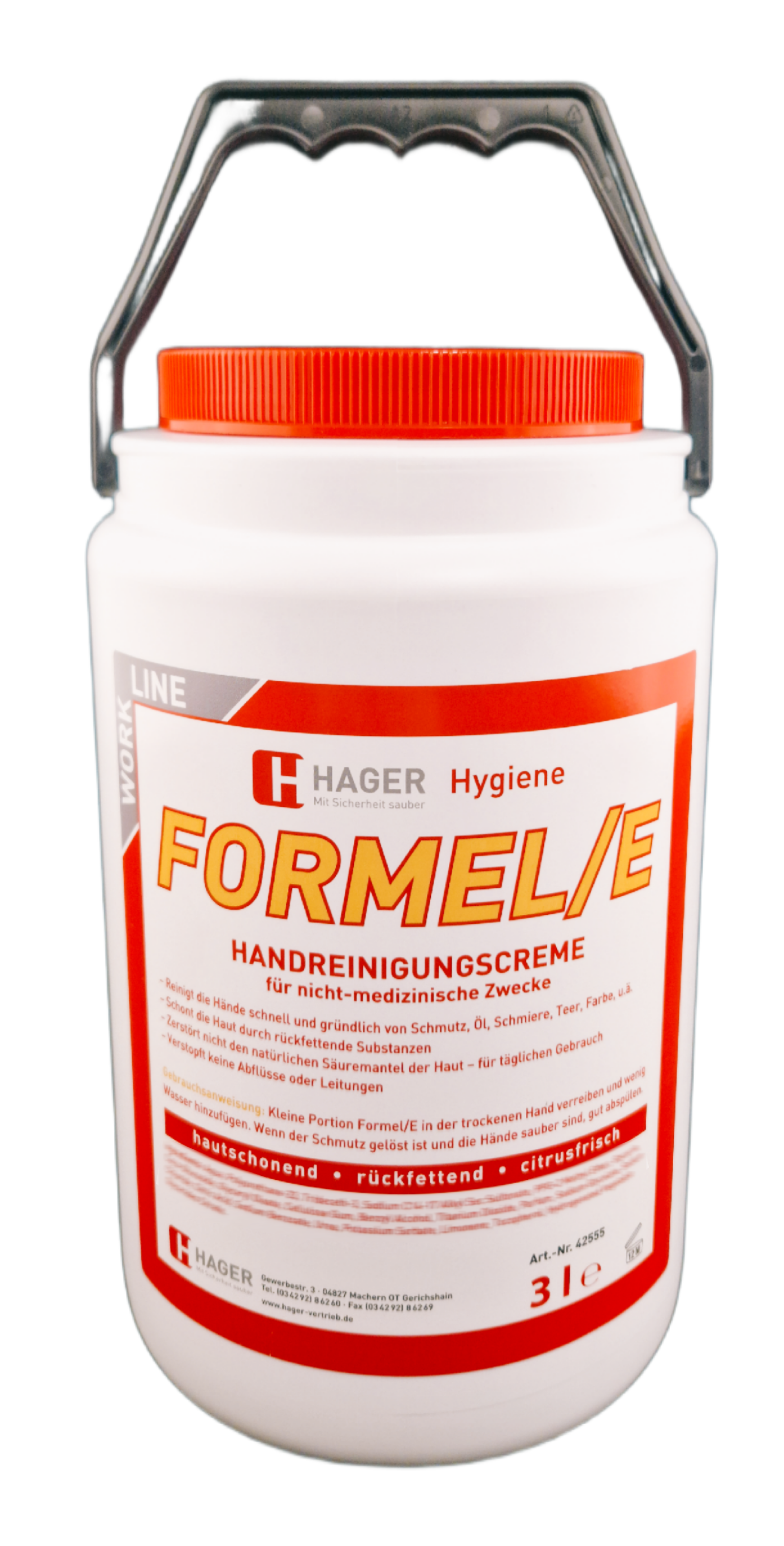 Handreinigungscreme Formel E 3kg Dose Handreinigungscreme Formel E 3kg Dose