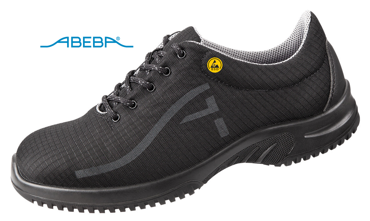ABEBA UNI6 6728 | 36728 ESD Berufsschuh Halbschuh schwarz